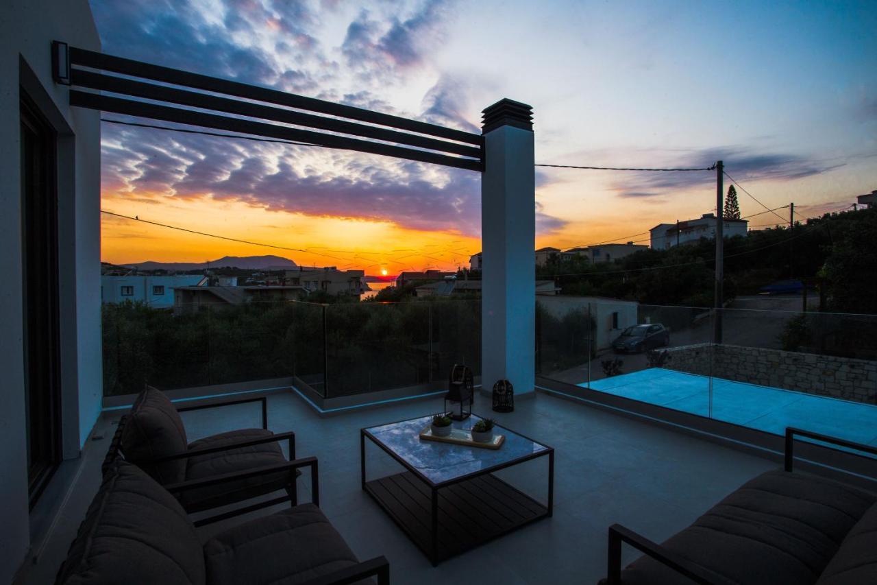 Avrilia Seaside Villa Heated Pool Алмірида Екстер'єр фото