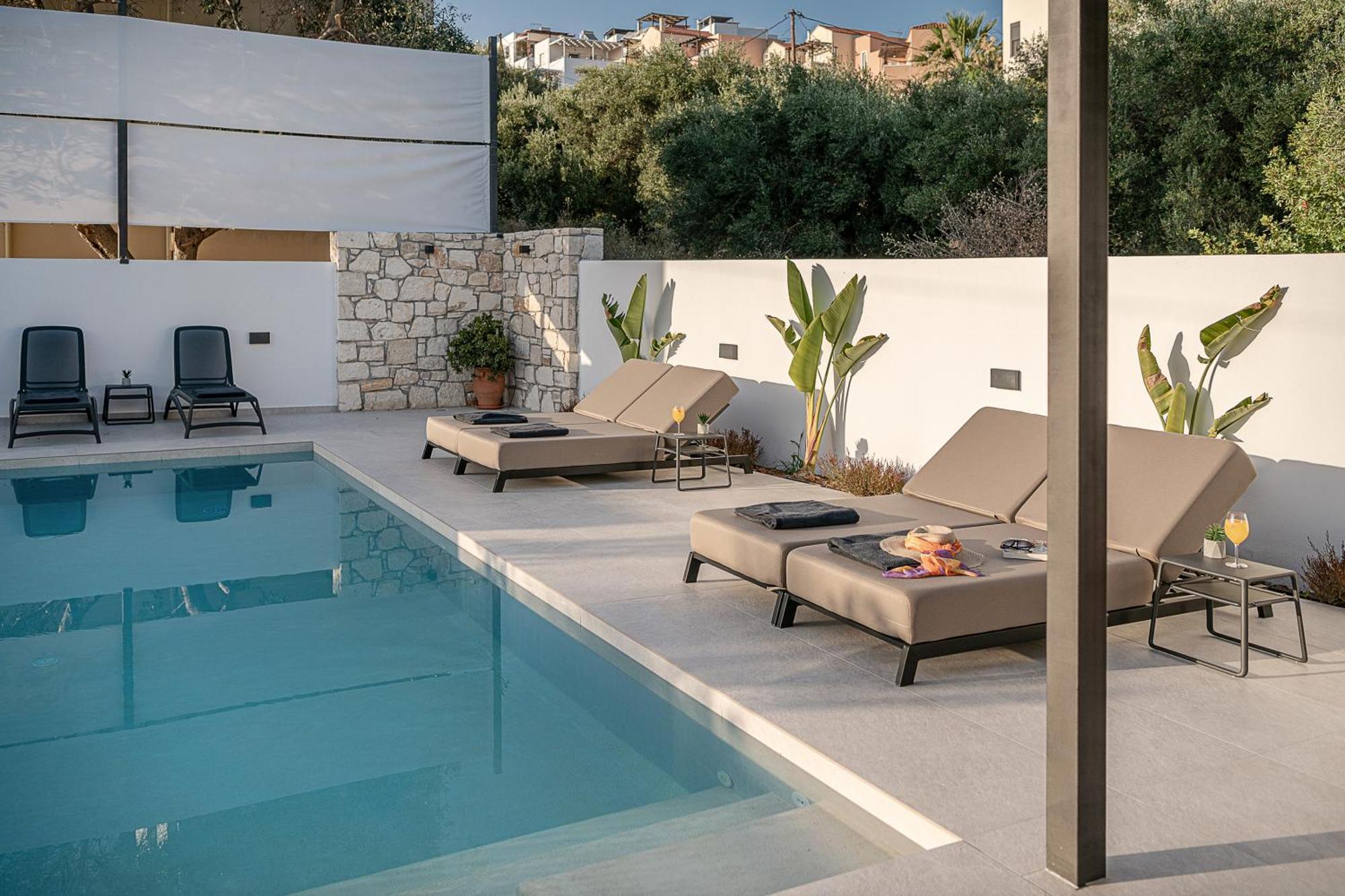 Avrilia Seaside Villa Heated Pool Алмірида Екстер'єр фото