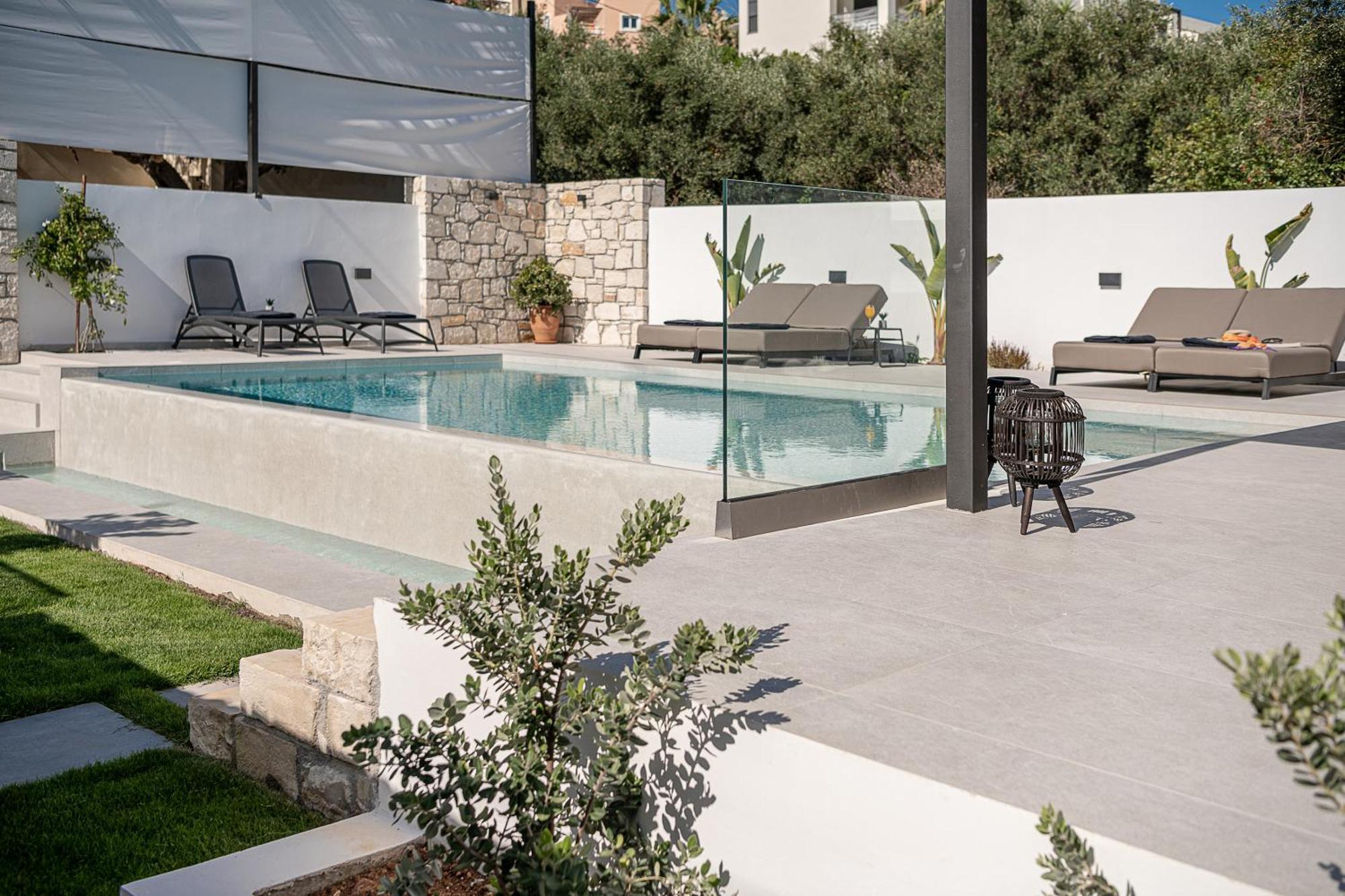 Avrilia Seaside Villa Heated Pool Алмірида Екстер'єр фото